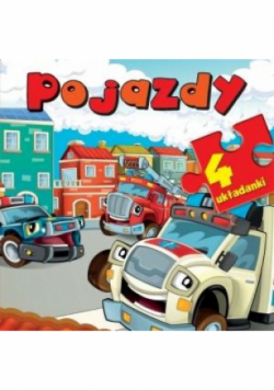 4 układanki - Pojazdy