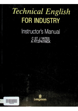 Technical English for Industry