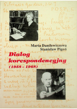 Dialog korespondencyjny (1958-1968)