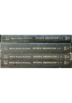 Wyspa mędrców tom od 1 do 4
