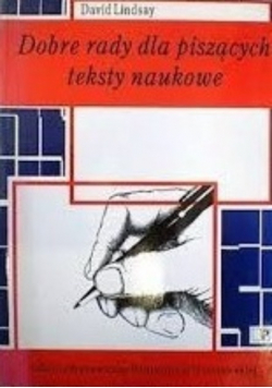 Dobre rady dla piszących teksty naukowe
