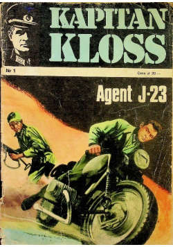 Kapitan Kloss Agent J 23 Nr 1 / 83