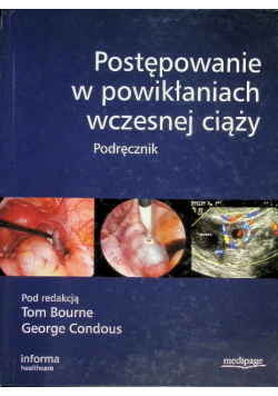 Postępowanie w powikłaniach wczesnej ciąży Podręcznik