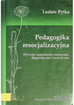 Pedagogika resocjalizacyjna