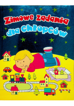 Zimowe zadania dla chłopców gruba kolorowanka 400 stron Mikołaj Święta