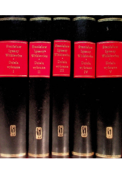 Witkiewicz Dzieła Wybrane Tom 1 do 5