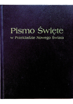 Pismo Święte w Przekładzie Nowego Świata