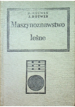 Maszynoznawstwo leśne