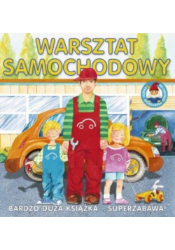 Warsztat samochodowy Bardzo duża książka super -zabawa