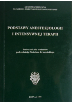 Podstawy anestezjologii i intensywnej terapii