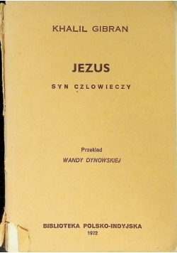 Jezus syn człowieczy