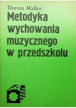 Metodyka wychowania muzycznego przedszkolu