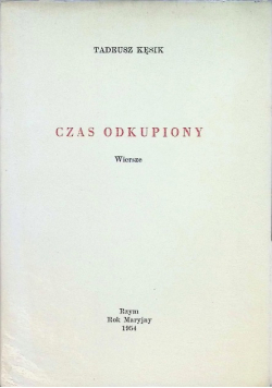 Czas odkupiony
