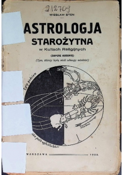 Astrologja starożytna w Kulturach Religijnych, 1929 r.