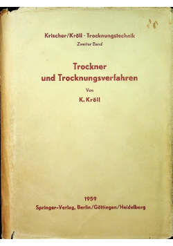 Trockner und trocknungsverfahren