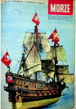 Miesięcznik Morze Rok 1970