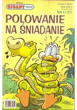 Gigant poleca Tom 51 Polowanie na śniadanie