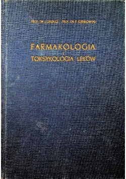 Farmakologia i toksykologia leków