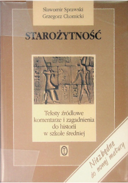 Starożytność Teksty źródłowe
