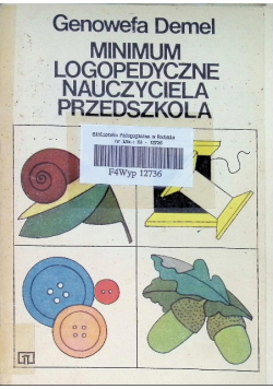 Minimum logopedyczne nauczyciela przedszkola