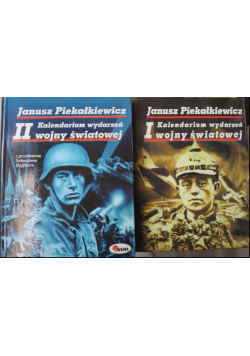 Kalendarium wydarzeń II wojny światowej Tom 1 i 2