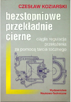 Bezstopniowe przekładnie cierne