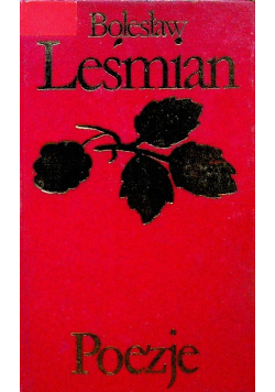 Leśmian Poezje