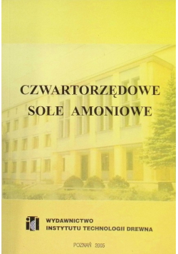 Czwartorzędowe sole amoniowe