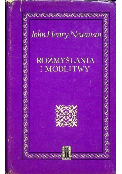Rozmyślania i modlitwy