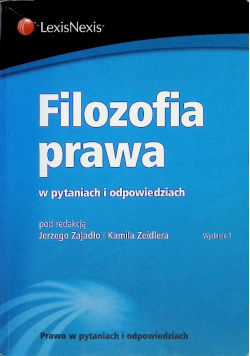Filozofia prawa w pytaniach i odpowiedziach