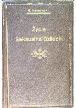 Życie seksualne dzikich 1938 r.