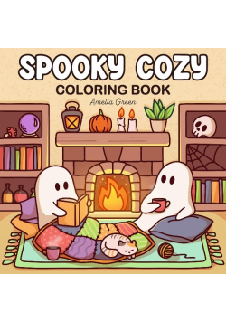 Spooky Cozy Coloring Book