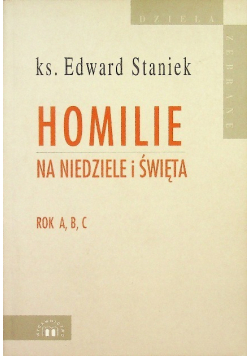 Homilie na niedziele i święta rok A B C