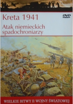 Wielki bitwy II Wojny Światowej Kreta 1941 Atak niemieckich spadochroniarzy