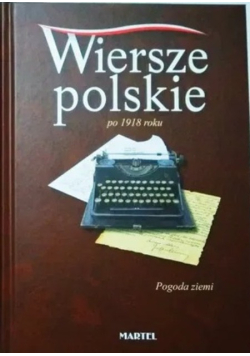 Wiersze polskie po 1918 roku Pogoda ziemi