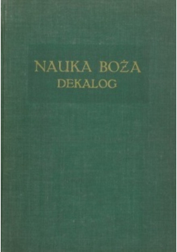 Nauka Boża Dekalog