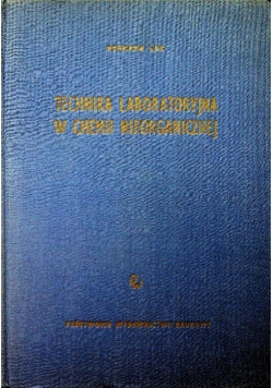 Technika laboratoryjna w chemii nieorganicznej