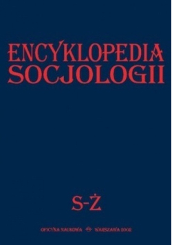 Encyklopedia socjologii Tom 4