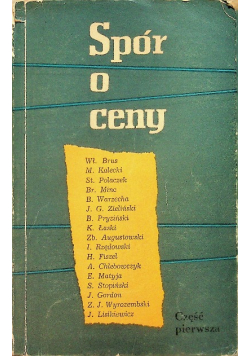 Spór o ceny
