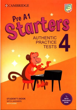 Pre A1 Starters 4 Student's Book with Answers with Audio with Resource Bank