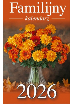 Kalendarz 2026 B7 Zdzierak Familijny