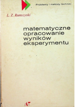 Matematyczne opracowanie wyników eksperymentu
