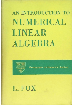 An Introduction to Numerical Linear Algebra