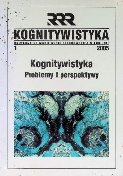 Kognitywistyka Problemy i perspektywy