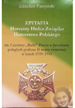 Epitafia Harcerzy Hufca Związku Harcerstwa Polskiego