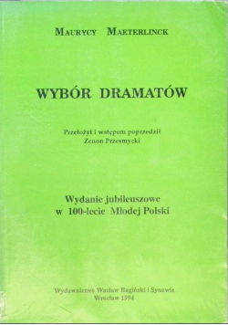 Wybór dramatów Maeterlinck