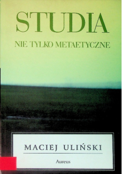 Studia nie tylko metaetyczne