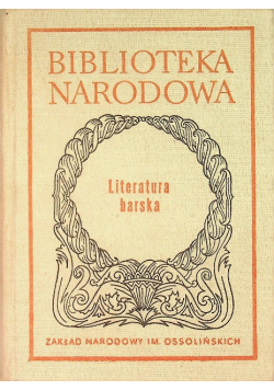 Literatura barska