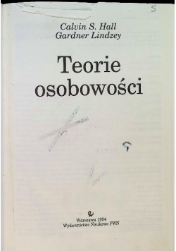 Teorie osobowości