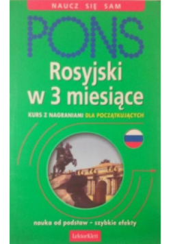 PONS Rosyjski w 3 miesiące